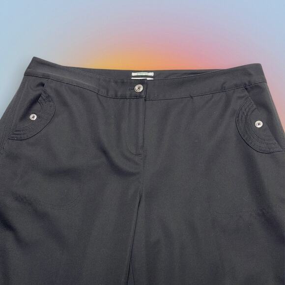 IZOD XFG GOLF Women’s 10 Stretch Performance Black Pant - Picture 1 of 4